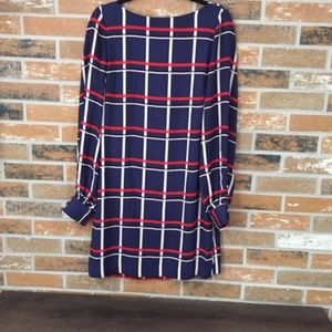 DR204 Banana Republic Shift Dress, Tall 4, Navy